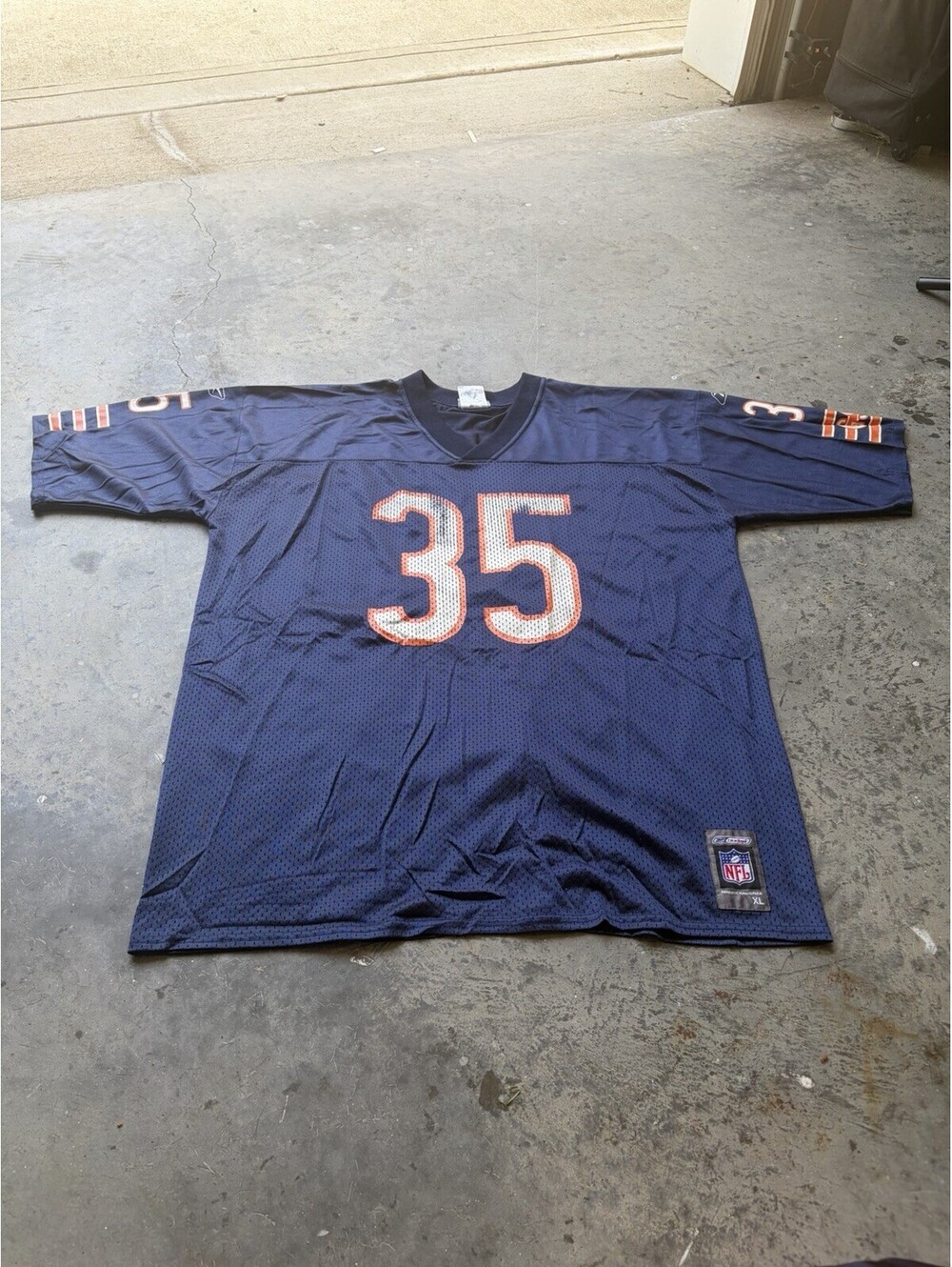 Reebok Chicago Bears Anthony Thomas #35 NFL Football Jersey Men's XL